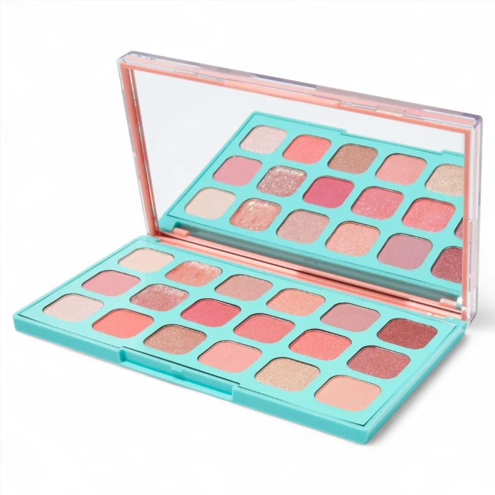 Claire’s Checkered Daisy Shaker Eyeshadow Palette – Neutral & Shimmer Shades